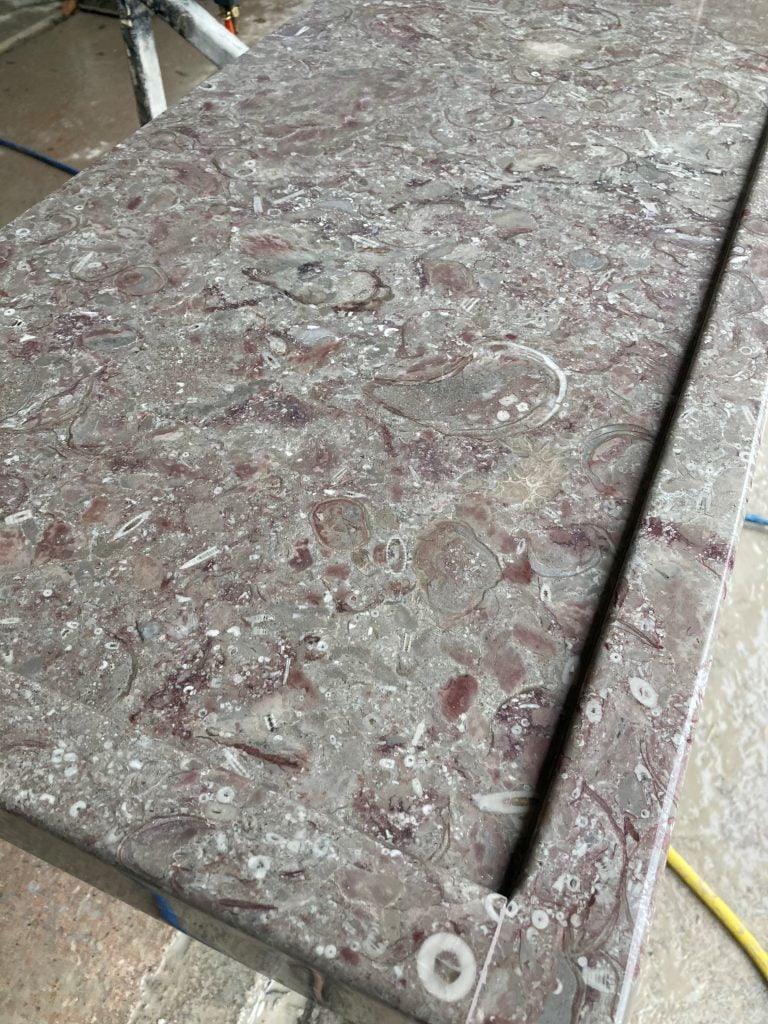 Mandale Limestone Hearth